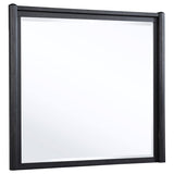 Leandro - Dresser Mirror - Burnished Black