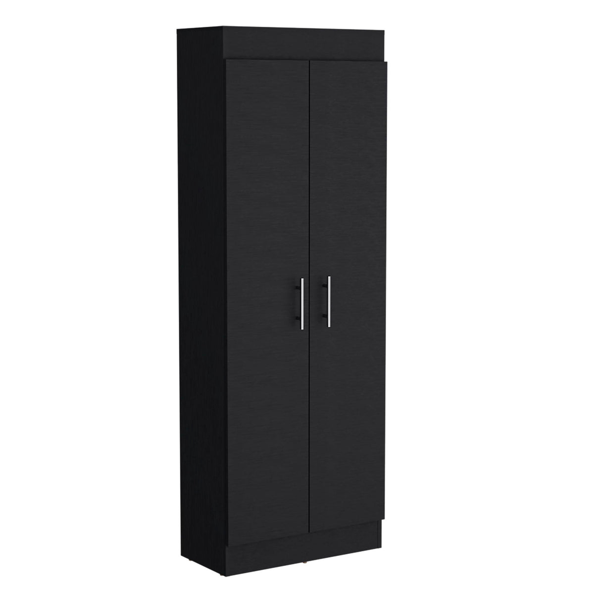 Clinton - Pantry Cabinet Kitchen Storage - Black