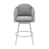 Rhodes - Outdoor Patio Swivel Counter Stool Set