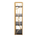 Constellation - Contemporary Bookcase With Four Shelves