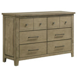 Hazlewood - 6-Drawer Bedroom Dresser Cabinet