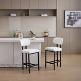 Modern Counter Height Stools (Set of 2)