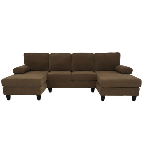 U-Shaped Sofa With Dual Chaise