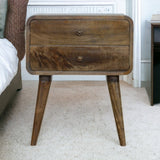 Curved Nightstand