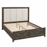 Melissa - Storage Bed With Padded Headboard