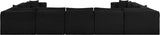 Shaggy - 9 Piece Modular U-Shaped Sectional