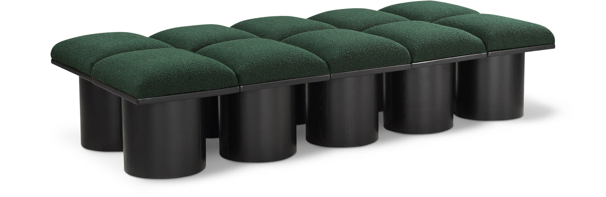 Pavilion - 10 Piece Modular Bench With Black Base