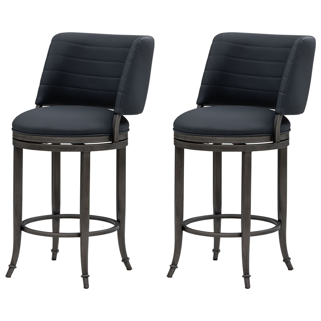 Torres - Upholstered Swivel Counter Height Barstool