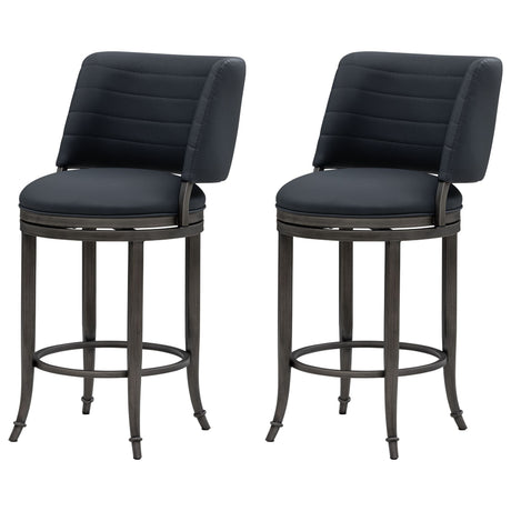 Torres - Upholstered Swivel Counter Height Barstool