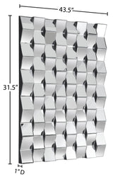 Ziggy - Mirror - Pearl Silver