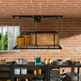 Overhead Garage Storage Rack