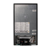 Danby DCR031B1BSLDD compact fridge, back view