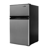Danby DCR031B1BSLDD compact fridge, left side view