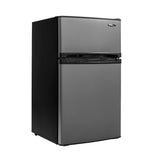 Danby DCR031B1BSLDD compact fridge, right side view