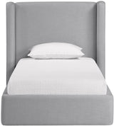 Kendall - Linen Textured Fabric Upholstered Bed