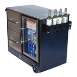 Mont Alpi Large Outdoor Prep Center / Bar Cart - MAPCL