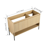 Freestanding Bathroom Vanity & Soft Close Cabinet Doors