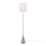 Cone - Contemporary Metal Floor Lamp From Grandview Gallery