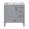 Traditional Bathroom Vanity Set With Soft Close Doors