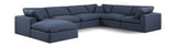 Comfy - 7 Piece Linen Modular Sectional With Chaise