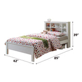 Yara - Twin Bed - White