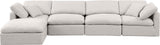 Indulge - Linen 5 Piece Modular Sectional With Chaise