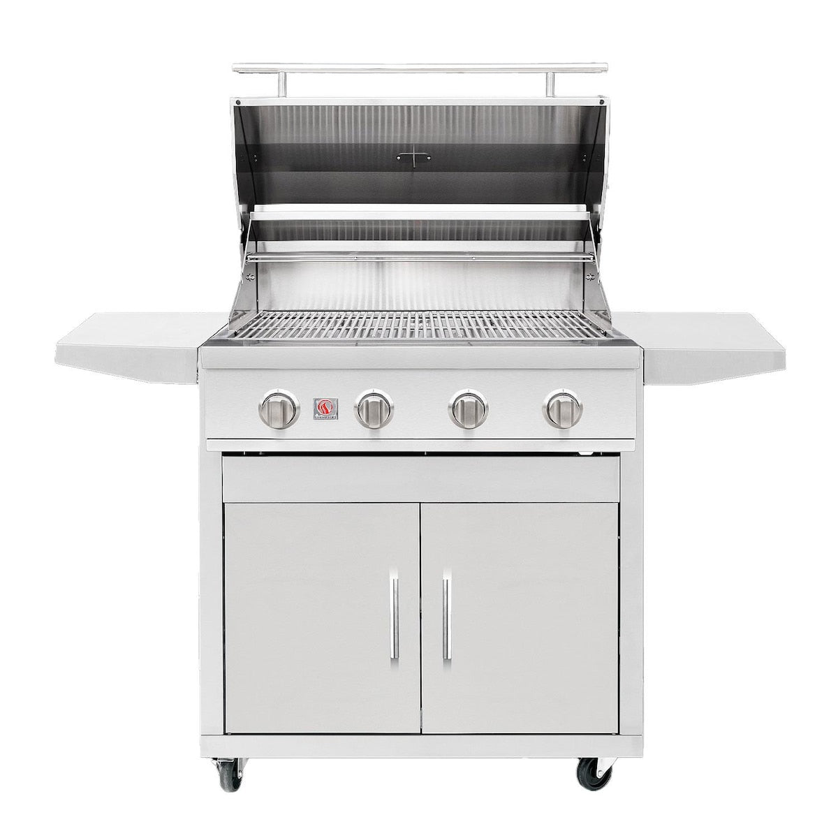 Summerset Sizzler 32-in 4 Burner Freestanding Propane Grill w/ Rear Infrared Burner