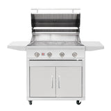 Summerset Sizzler 32-in 4 Burner Freestanding Propane Grill w/ Rear Infrared Burner