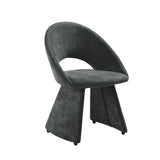 Angelina - Modern Curved Back Upholstered Dining Chair