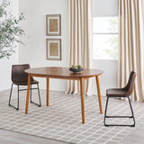 Damsel - Extension Dining Table With Removable Leaf - Caramel