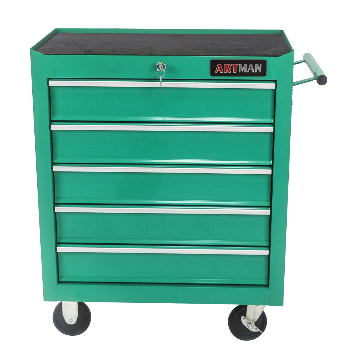 Multifunctional Tool Cart With Wheels And Drawers