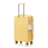 Hard Shell Luggage With Scratch Resistant Surface, 4 Wheels, Combination Lock & Side Hooks