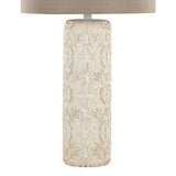 Charlotte - 30" Polyresin Table Lamp (Set of 2) - Beige