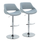 Fabrizzi - Adjustable Bar Stool Set