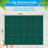 16 X 32 Ft Inground Pool Safety Cover, Rectangle