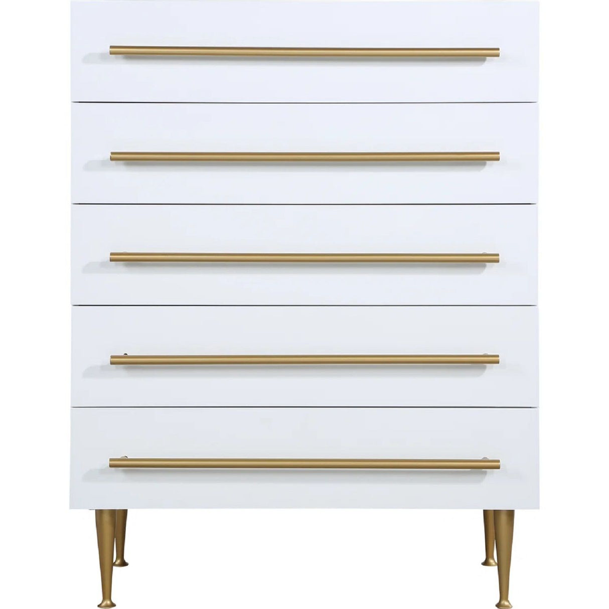 Contemporary 5 Drawer Chest For Bedroom