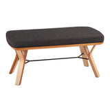 Folia - Mid-Century Modern Bench