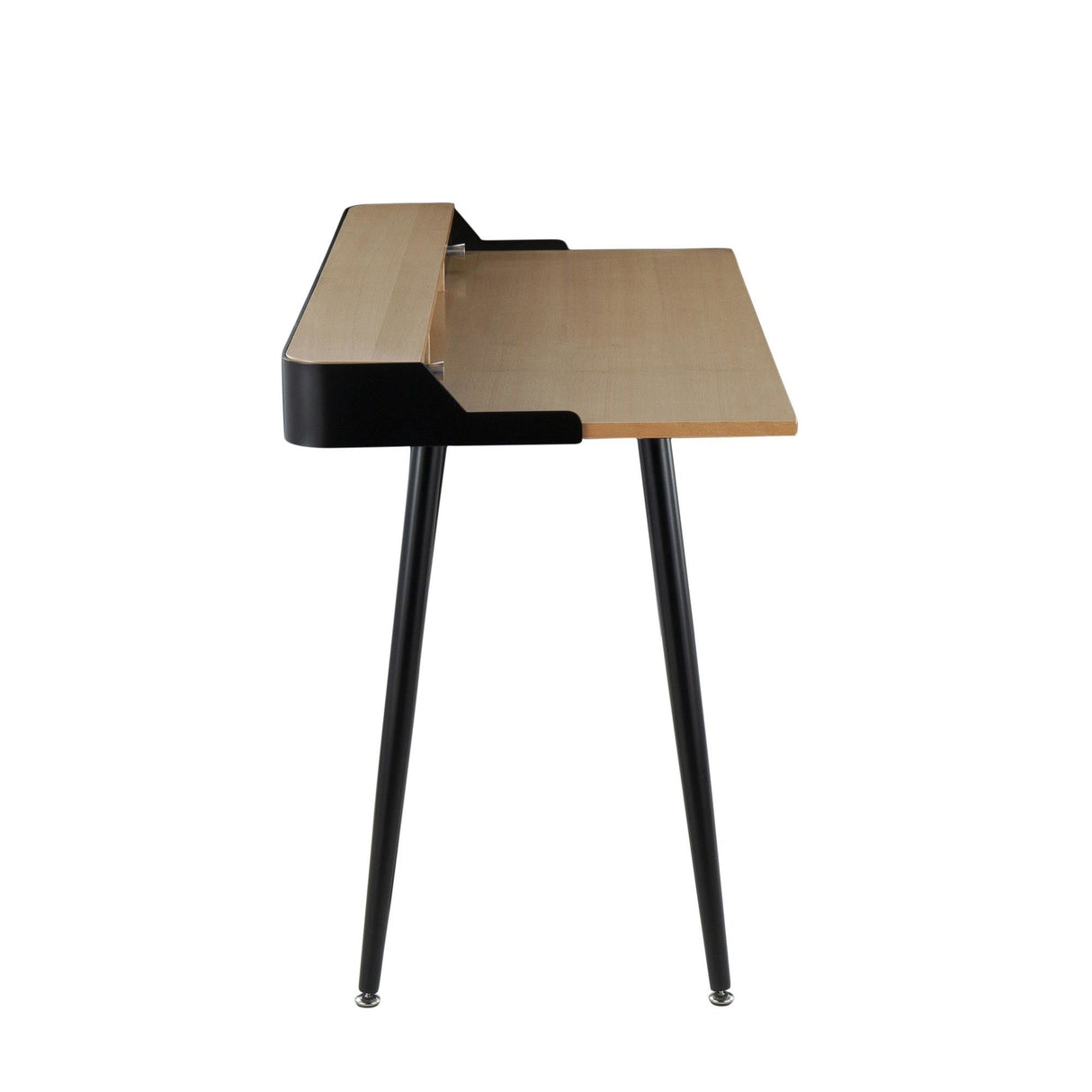 Harvey - Contemporary Desk - Black Steel