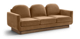 Diviento - Velvet Performance Fabric Upholstered Sofa