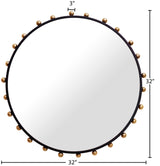 Raven - Mirror - Black / Gold