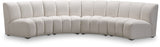 Infinity - 4 Piece Velvet Modular Sectional