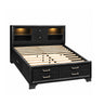 Civic - 5 Piece Storage Bedroom Set With Bookcase Headboard