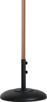 Amalfi - Patio Umbrella - Black Base / Light Brown Pole