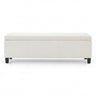 Upholstered Storage Ottoman Bench