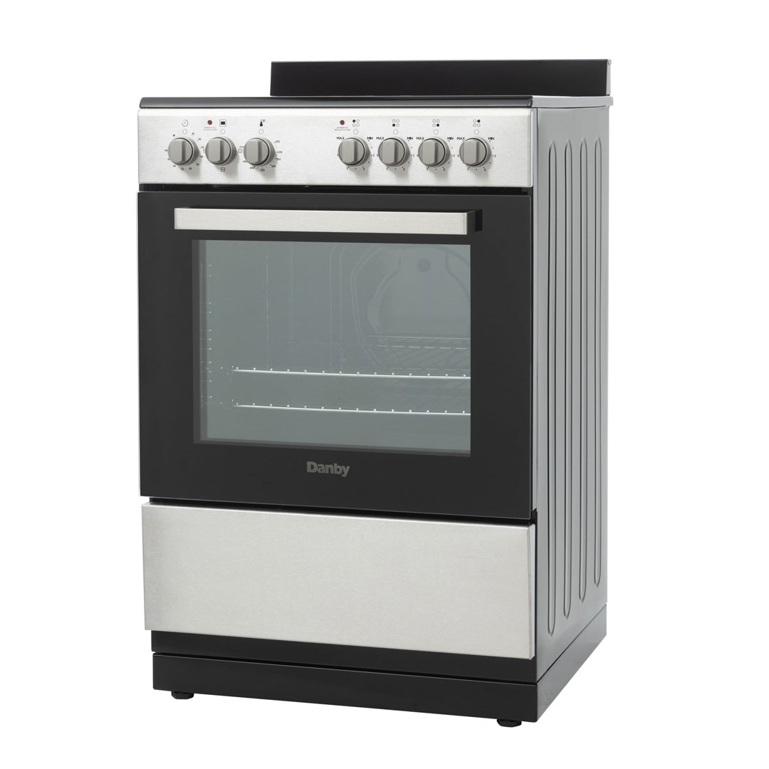 Danby DER24V1BSS 24" Electric Range In Stainless Steel