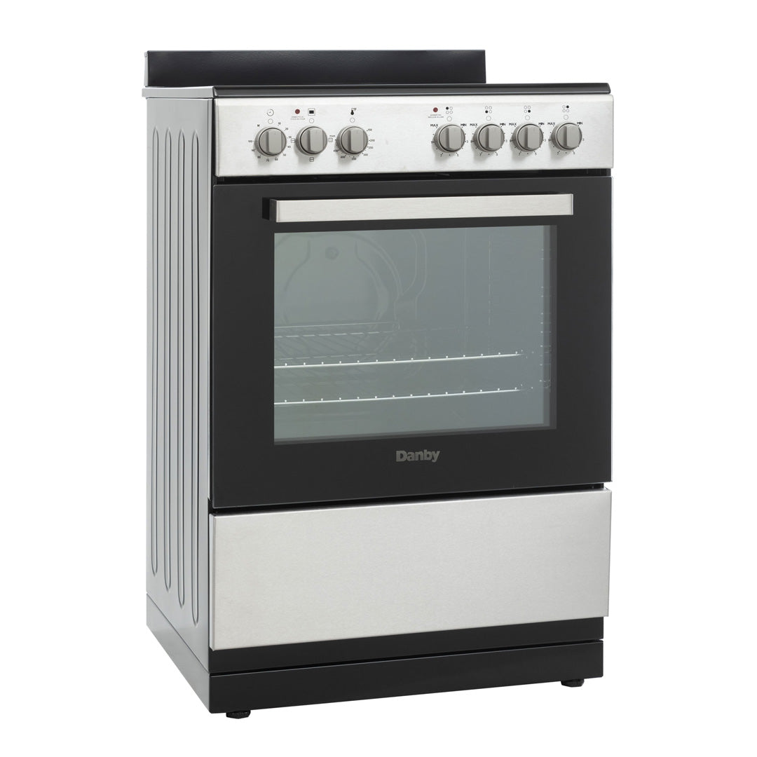 Danby DER24V1BSS 24" Electric Range In Stainless Steel