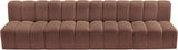 Arc - Faux Leather 4 Seats Modular Sofa