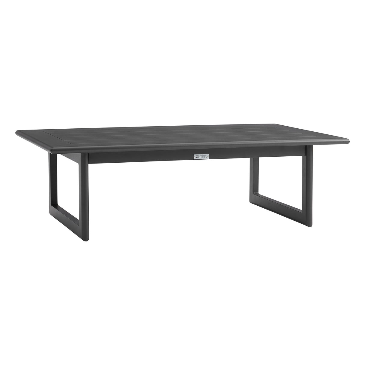 Menorca - Aluminum Outdoor Coffee Table - Dark Gray