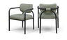 Serava - Vegan Leather Upholstered Dining Chair (Set of 2)