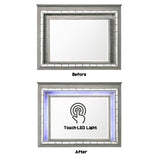 Antares - Mirror With LED - Light Gray